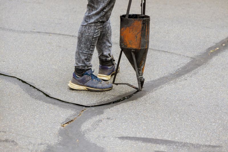 Asphalt Crack Sealing in Greenville, SC