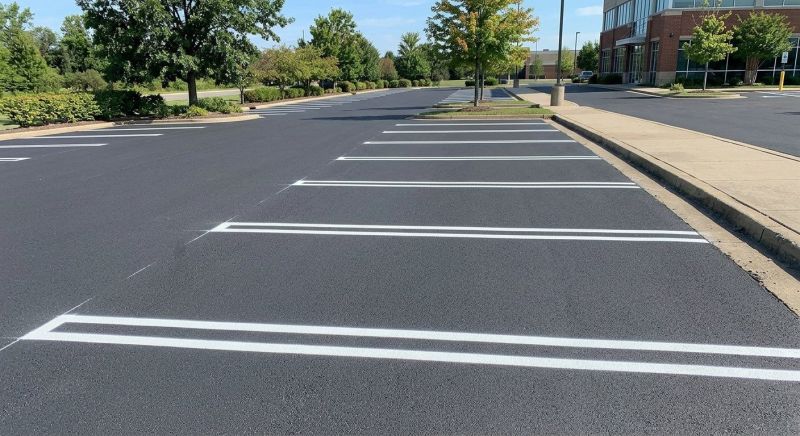 Asphalt Marking in Lawrenceville, GA