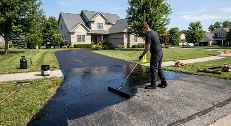 Blacktop Sealing in Greenville, SC
