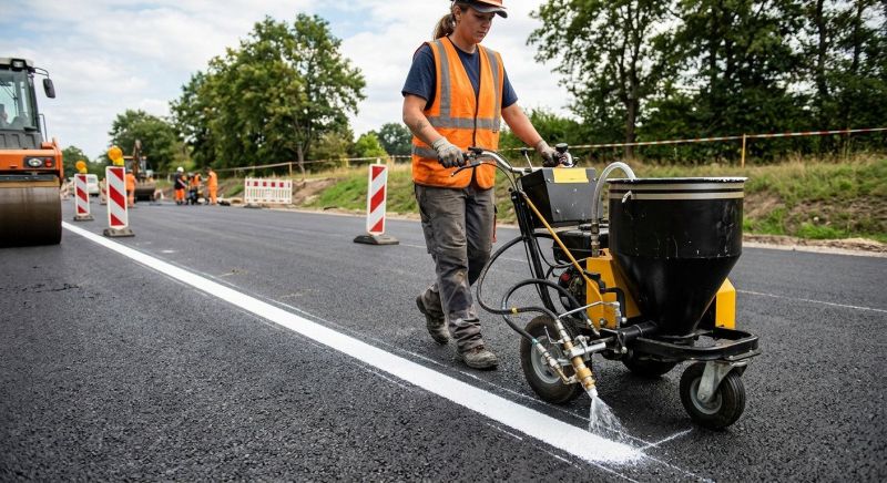 Commercial Asphalt Painting in Lawrenceville, GA