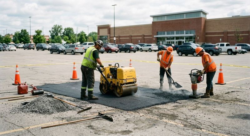 Commercial Asphalt Repair in San Diego County, CA