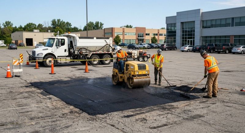 Commercial Asphalt Repair in Little Rock, AR