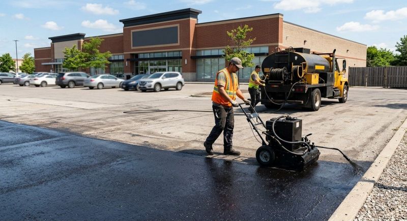 Commercial Parking Lot Sealing in Miami Dade County, FL