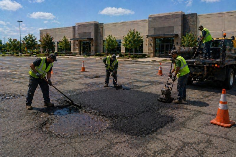 Commercial Pothole Repair in Fort Smith, AR