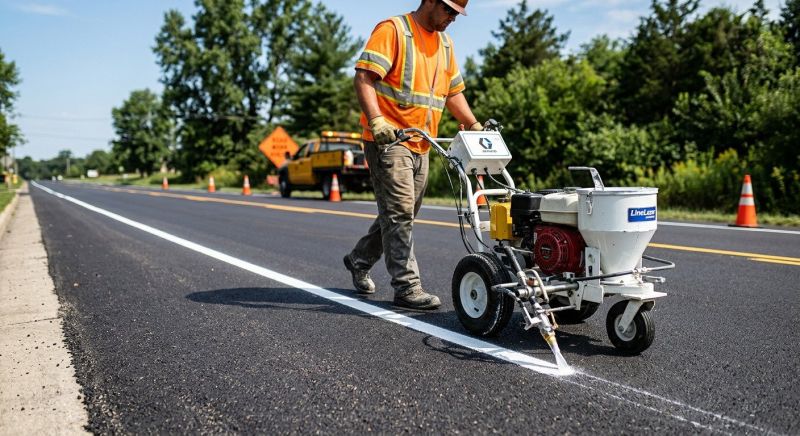 Line Striping Service in Lawrenceville, GA