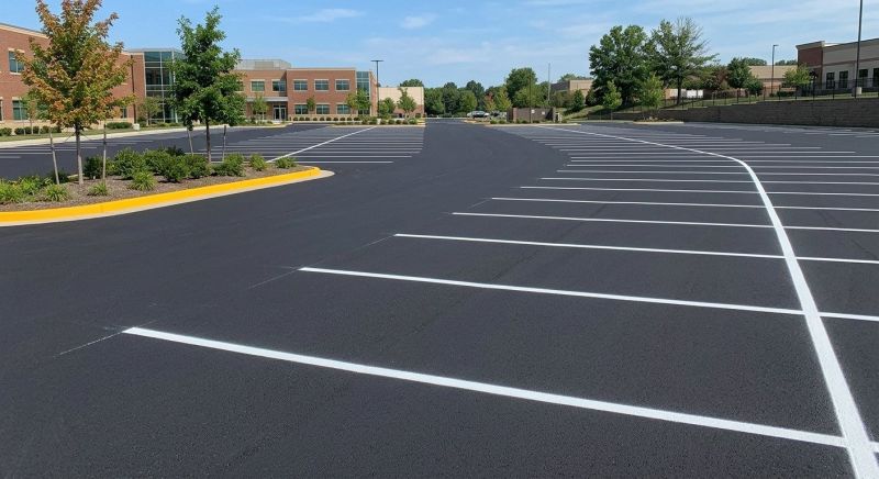 Parking Lot Painting in Lawrenceville, GA