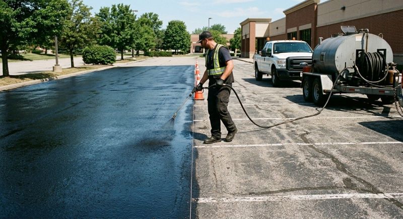 Parking Lot Sealcoating in Denver, CO