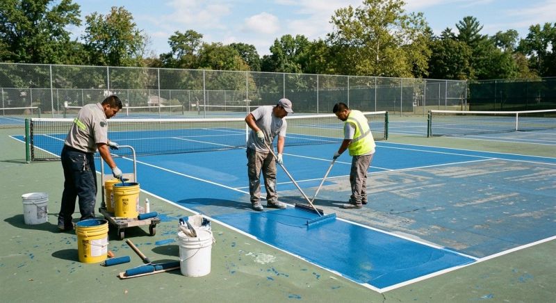 Tennis Court Repair Service in San Antonio, TX