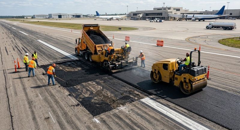 Airport Runway Repair in Little Rock, AR