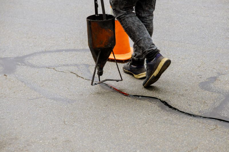 Asphalt Crack Sealing in Columbus, OH