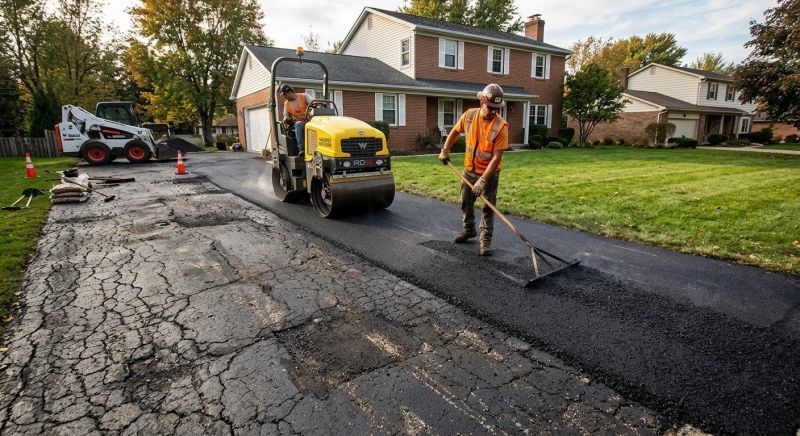 Asphalt Driveway Resurfacing in Columbus, OH