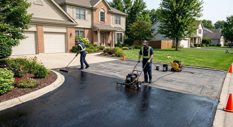 Asphalt Driveway Sealing in Fort Myers, FL