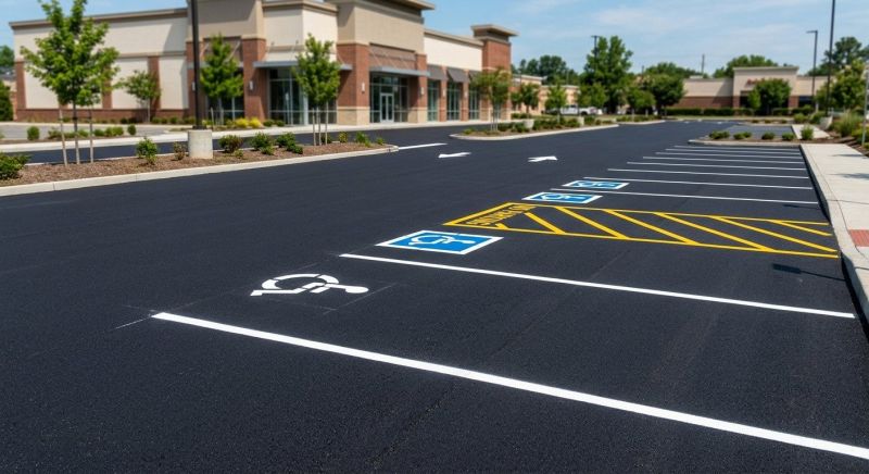 Asphalt Marking in Suwanee, GA
