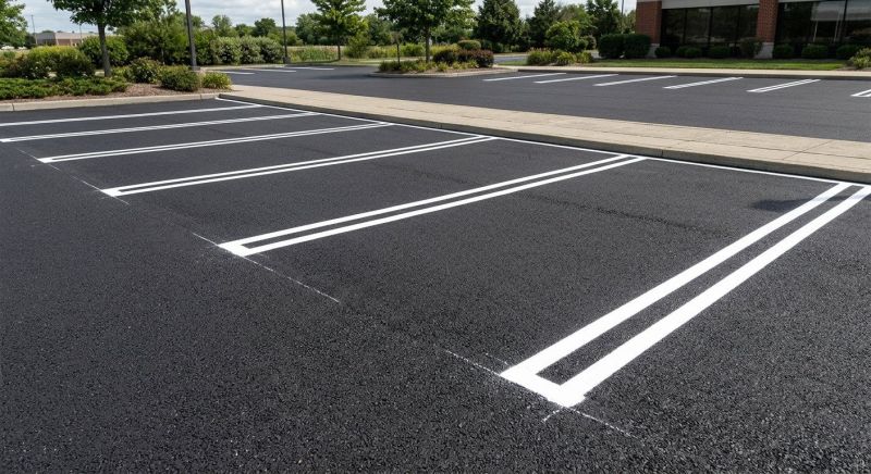 Asphalt Marking in Lawrenceville, GA