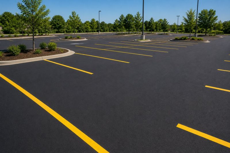 Asphalt Painting in Suwanee, GA