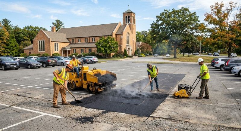 Asphalt Parking Lot Repair in Temecula, CA
