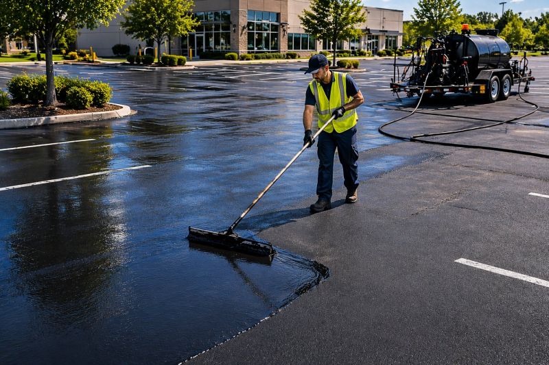 Asphalt Parking Lot Sealing in Tampa, FL