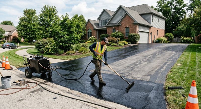 Asphalt Recoating in Denver, CO