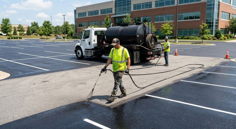 Commercial Asphalt Sealing in Sarasota, FL