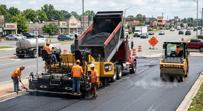 Commercial Asphalt Service in Little Rock, AR