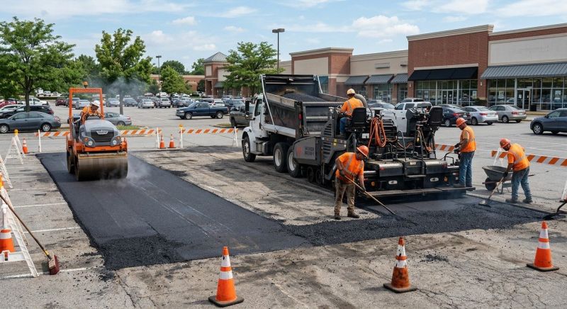 Commercial Pavement Repair in Conway, AR