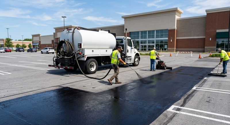 Commercial Pavement Sealing in Grand Rapids, MI