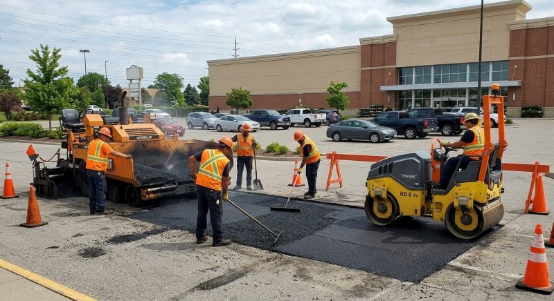 Commercial Paving Repair in Los Angeles, CA