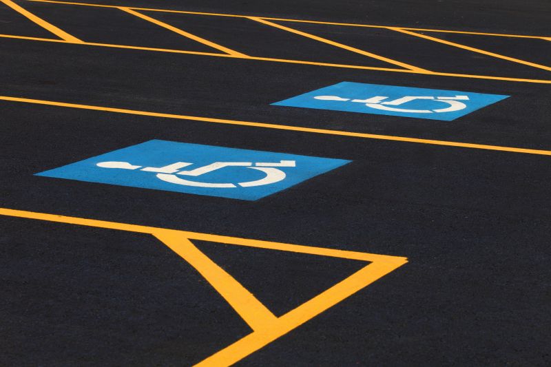 Disability Parking Marking in Suwanee, GA