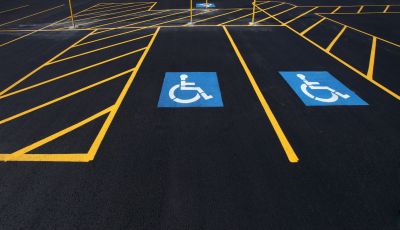 Disability Parking Marking in Alpharetta, GA