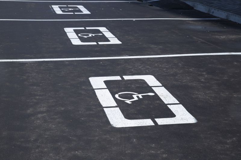 Disability Parking Marking in Lawrenceville, GA