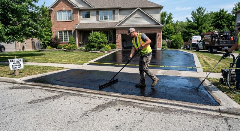 Driveway Slurry Sealing in San Antonio, TX
