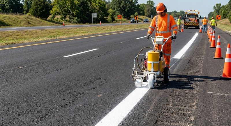 Line Striping Service in Alpharetta, GA