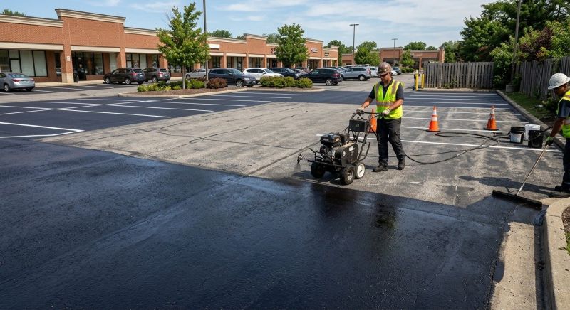 Lot Sealcoating in Denver, CO