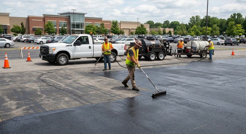 Lot Sealcoating in Fort Collins, CO