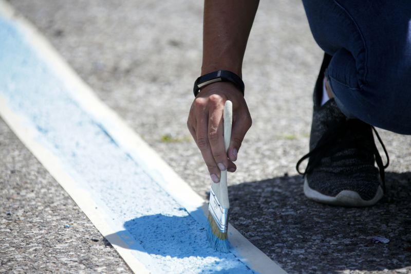 Parking Line Painting in Roswell, GA