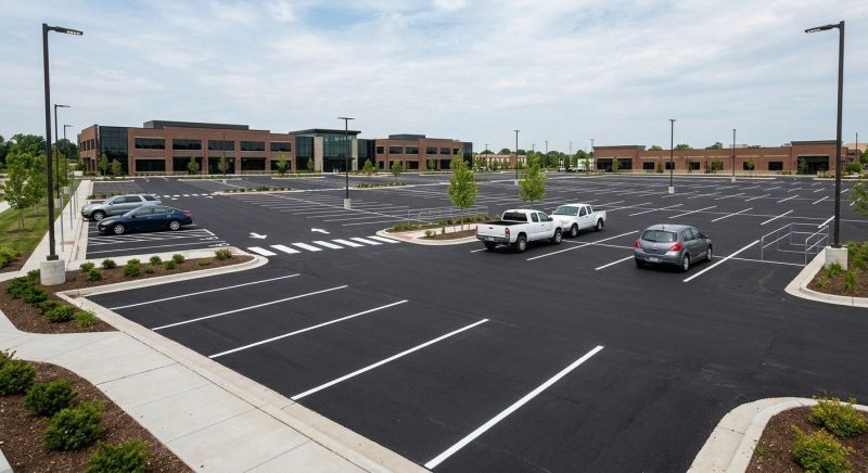 Parking Lot Blacktopping in Little Rock, AR
