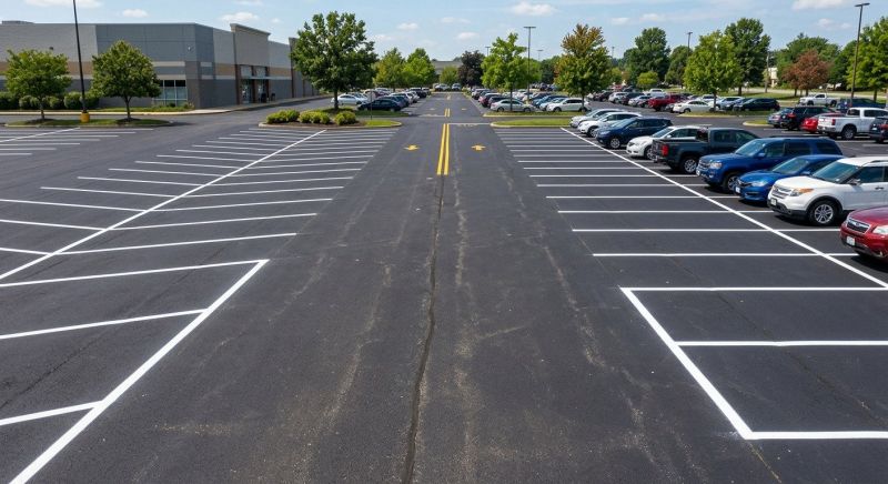 Parking Lot Marking Service in Roswell, GA