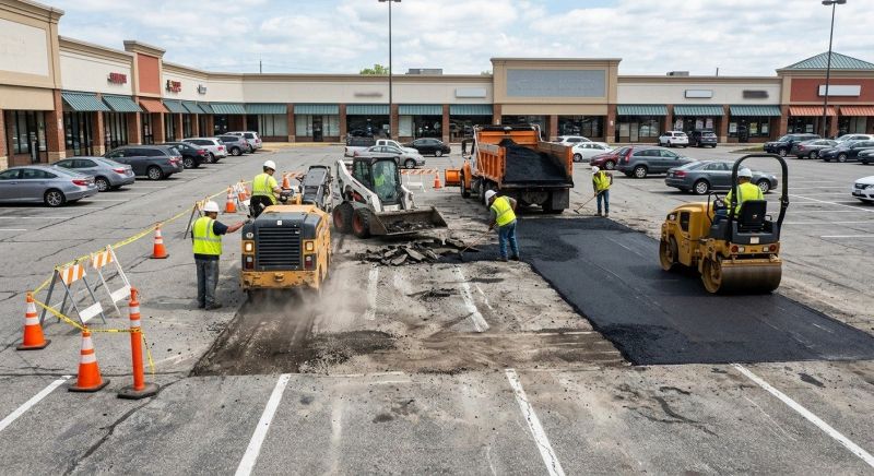 Parking Lot Repair in Orange County, CA