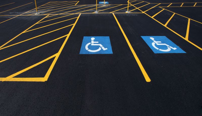 Parking Space Marking in Lawrenceville, GA