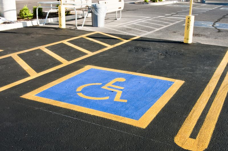 Parking Space Marking in Alpharetta, GA