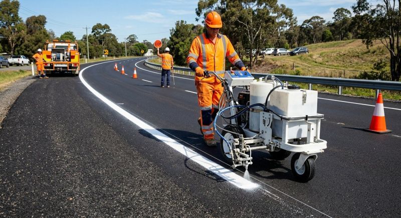 Pavement Marking Service in Suwanee, GA