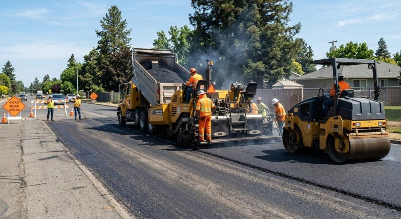Road Paving Service in Orange County, CA