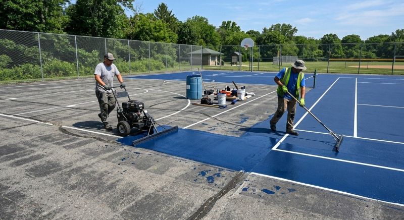 Sports Court Resurfacing in Fort Myers, FL