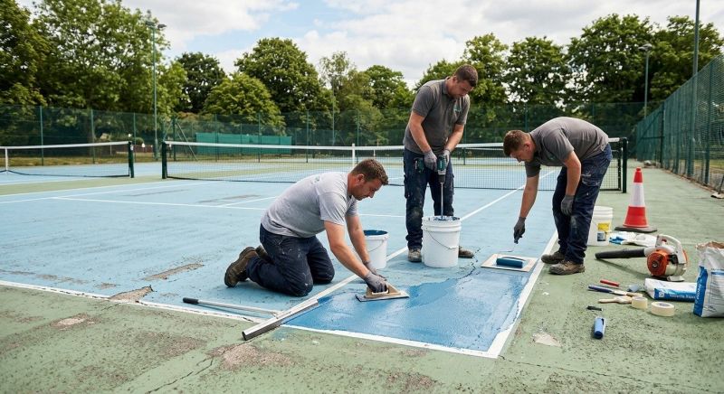 Tennis Court Repair Service in San Antonio, TX